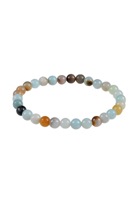 Amazonite Stone Bracelet - Coco and lulu boutique