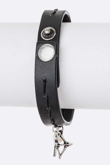 Fearless Leather  Bohemian Bracelet - Coco and lulu boutique