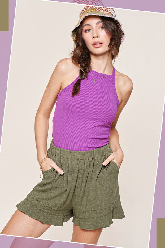Dahlia Shorts - Coco and lulu boutique