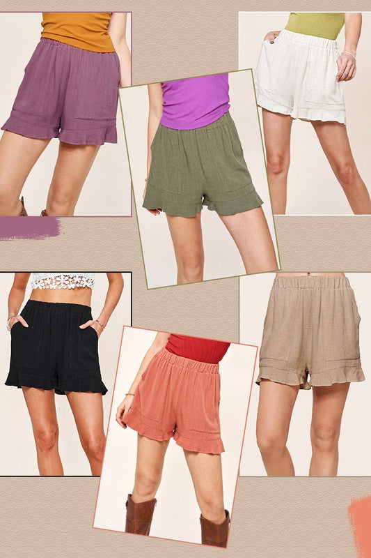 Dahlia Shorts - Coco and lulu boutique