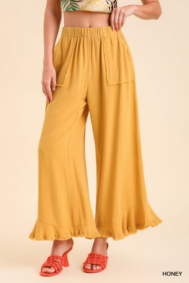 Lagoon Women's Linen Pant - Coco and lulu boutique