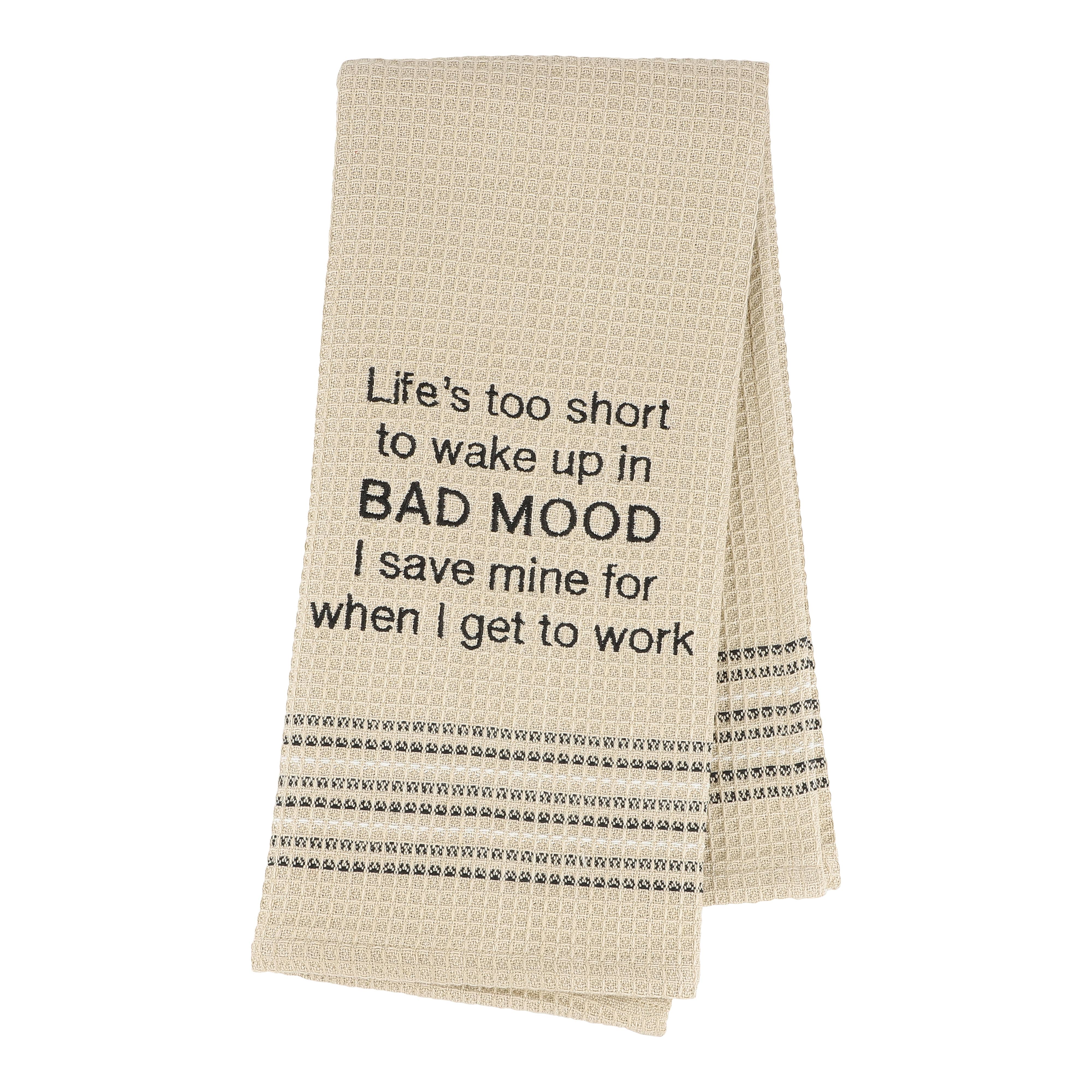 BAD MOOD DISHTOWEL - Coco and lulu boutique