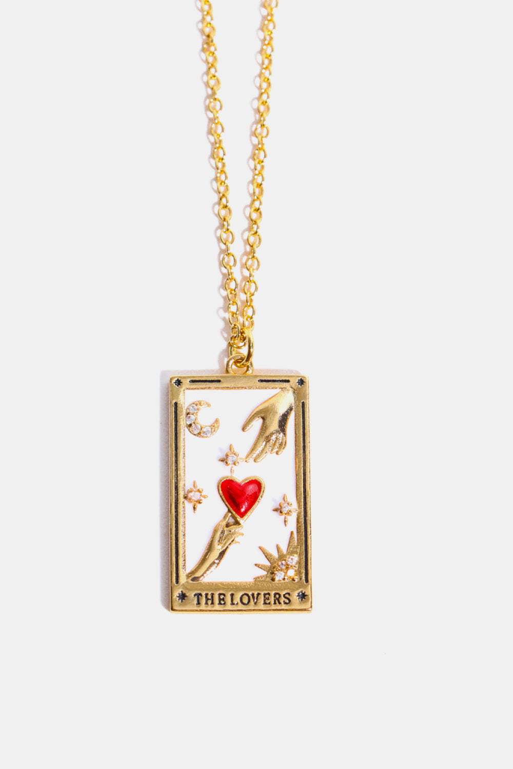 Tarot Card Pendant Stainless Steel Necklace - Coco and lulu boutique