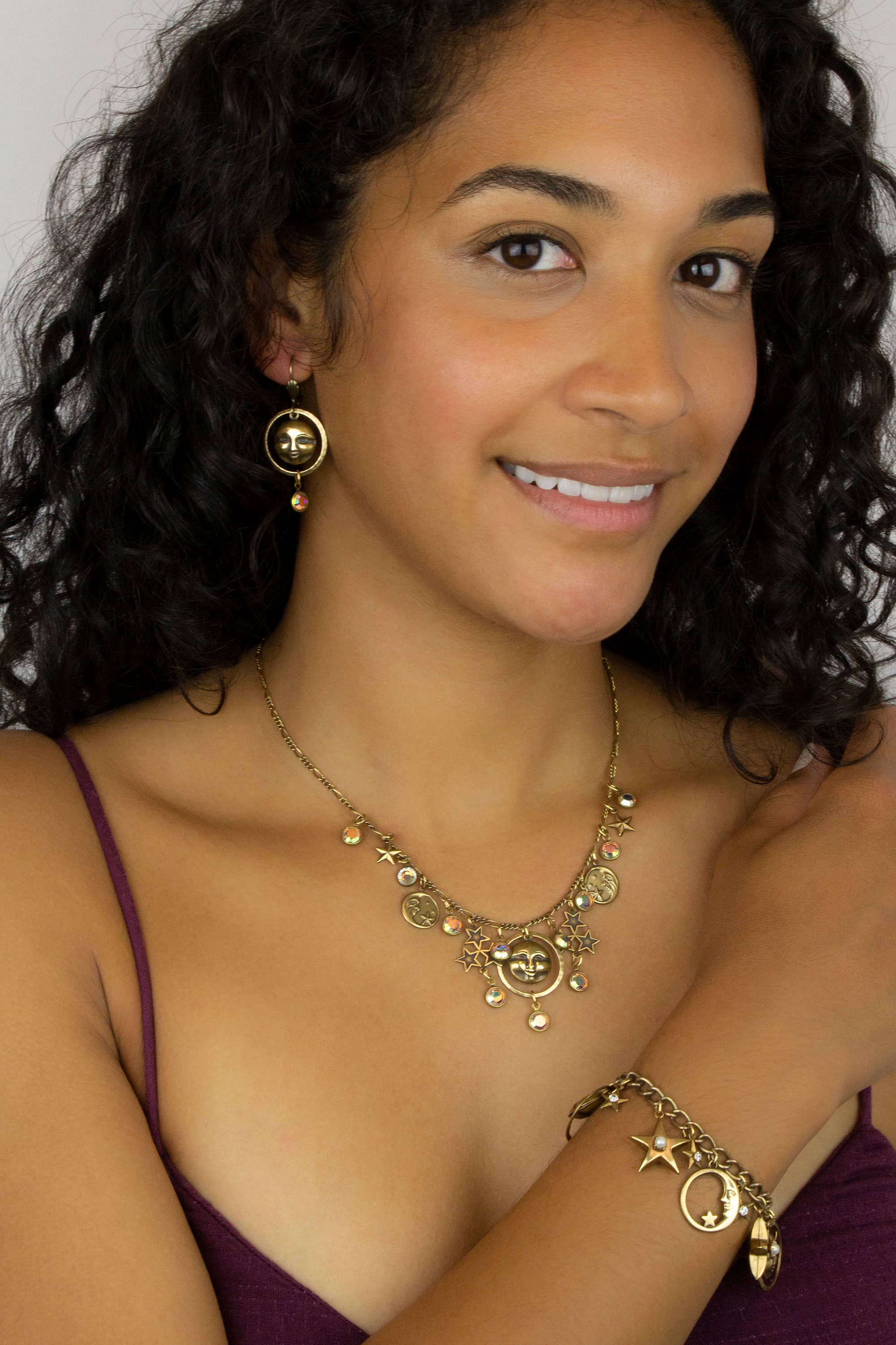 Willow Swarovski® Crystal Necklace - Coco and lulu boutique
