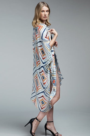 Geometric Kimono - Coco and lulu boutique
