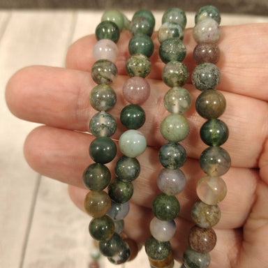 Gemstone 8mm Round Bracelets - Coco and lulu boutique