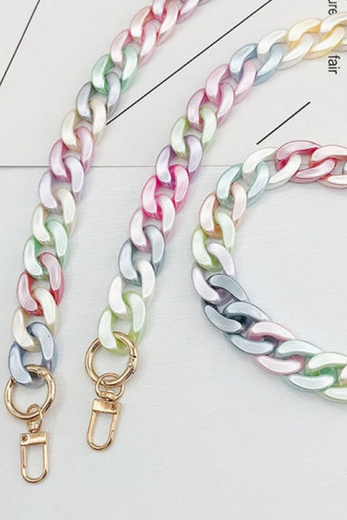 Resin Crossbody Chain - Coco and lulu boutique