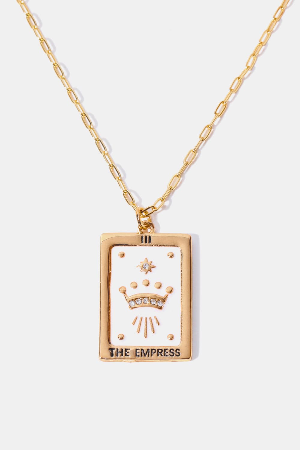 Tarot Card Pendant Copper Necklace - Coco and lulu boutique