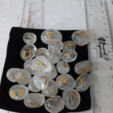 Clear Quartz Rune Kit - Coco and lulu boutique