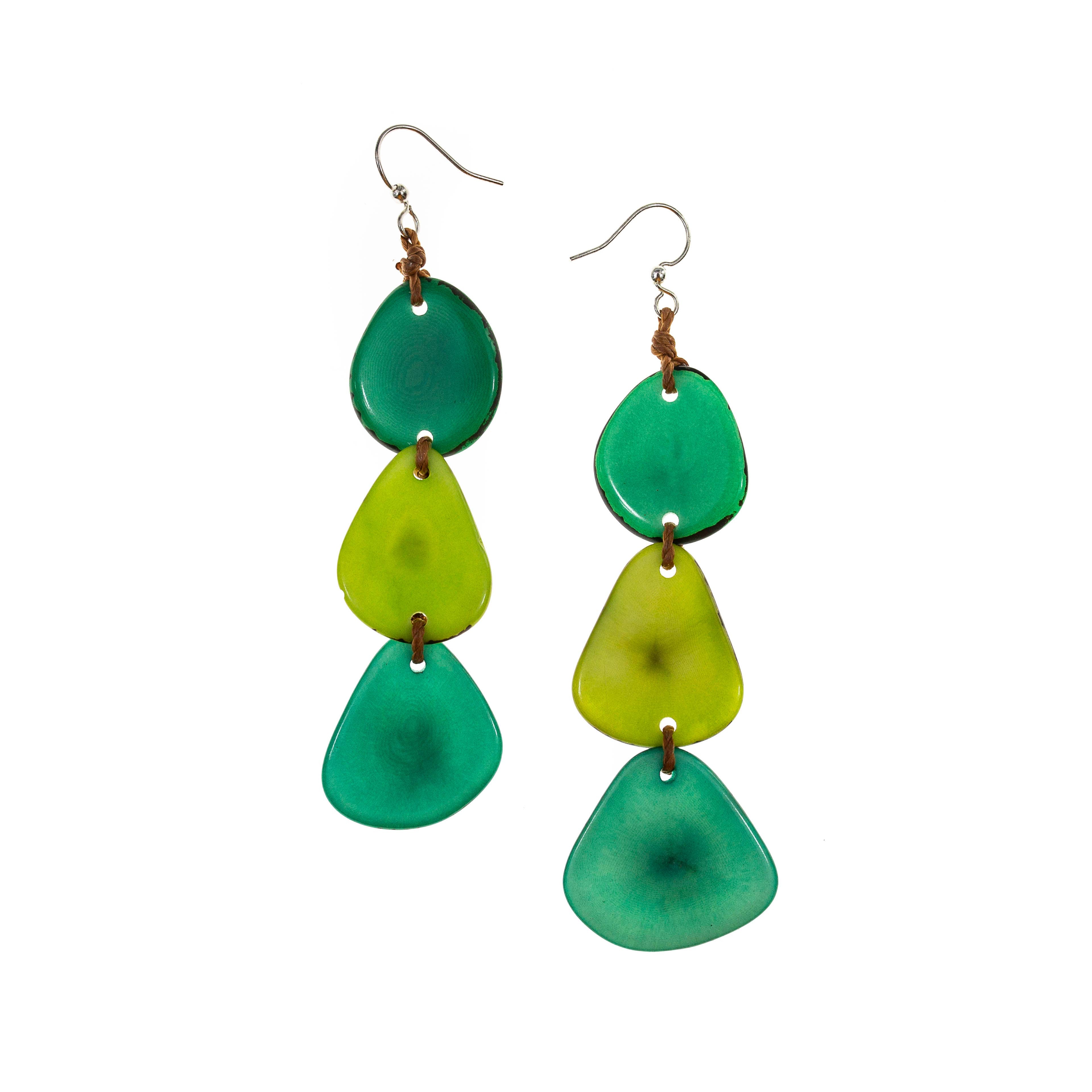 Bali Organic Earrings - Coco and lulu boutique