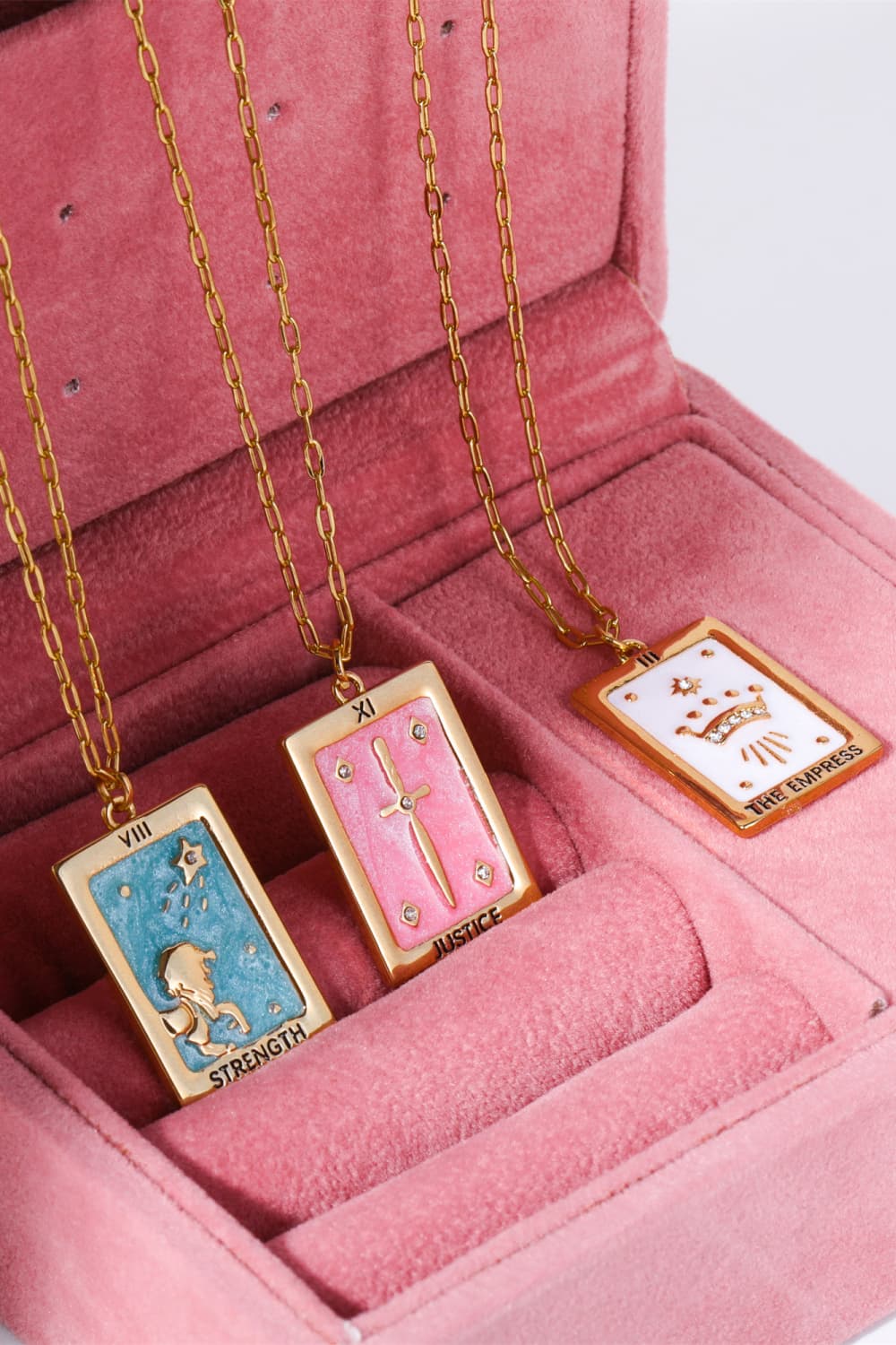 Tarot Card Pendant Copper Necklace - Coco and lulu boutique
