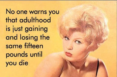 Magnet-No one warns you that adulthood is… - Coco and lulu boutique