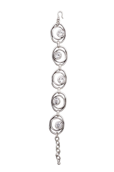 Julia Handmade Pewter Bracelet - Coco and lulu boutique