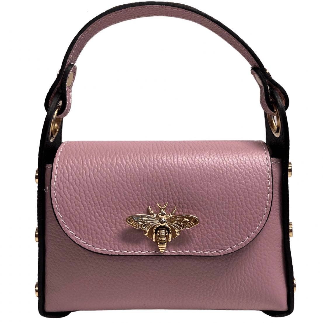 Modarno mini borsa in Vera pelle dollaro con chiusura a mosc - Coco and lulu boutique