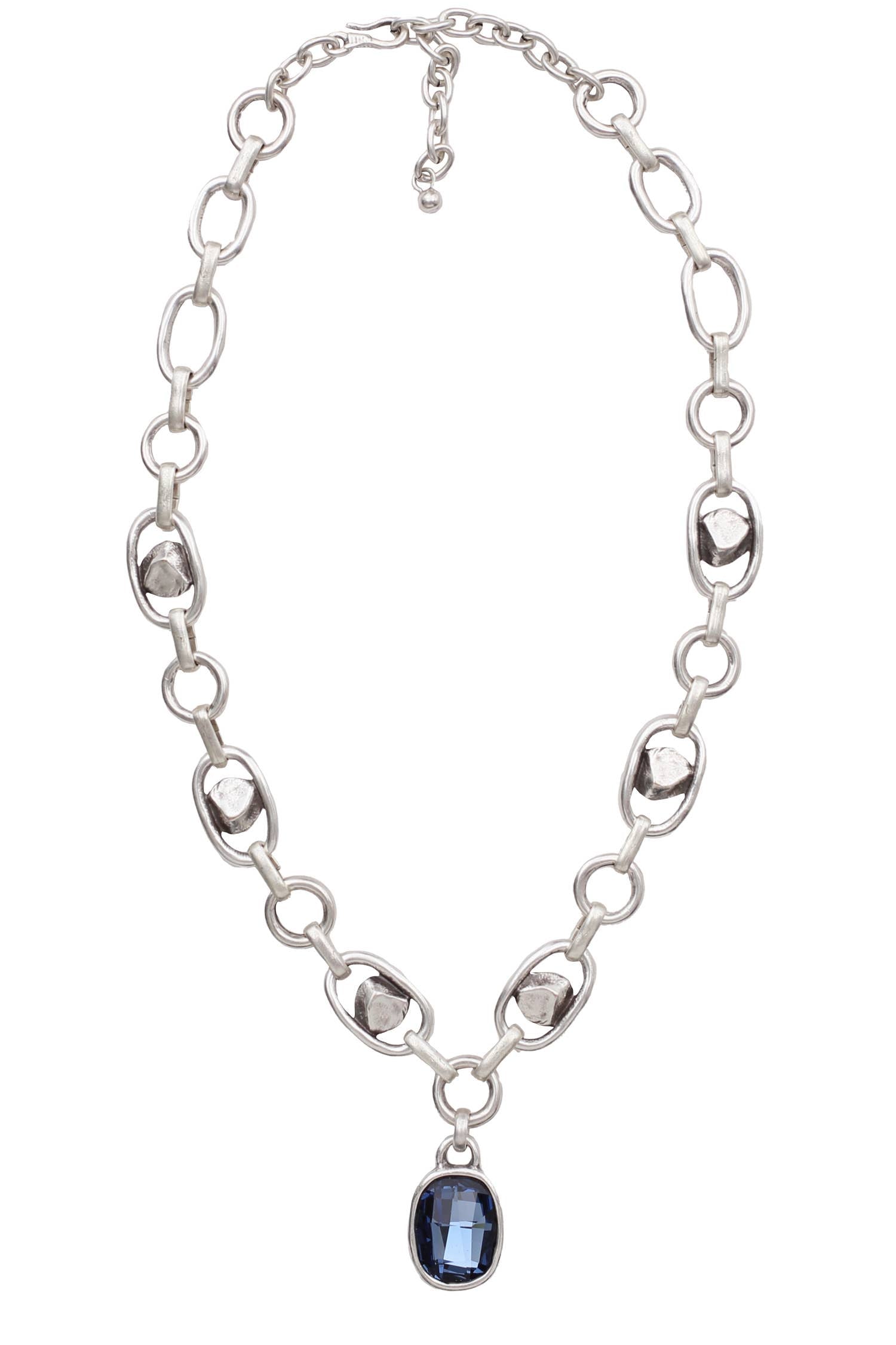 The Ladonna Handmade Pewter Necklace - Coco and lulu boutique