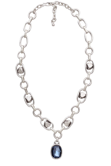 The Ladonna Handmade Pewter Necklace - Coco and lulu boutique