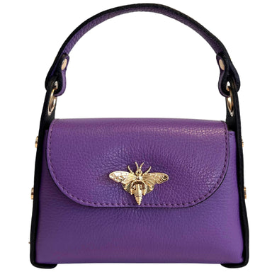 Modarno mini borsa in Vera pelle dollaro con chiusura a mosc - Coco and lulu boutique