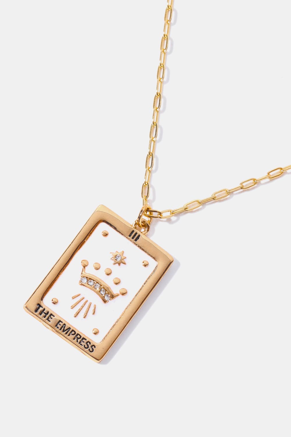 Tarot Card Pendant Copper Necklace - Coco and lulu boutique