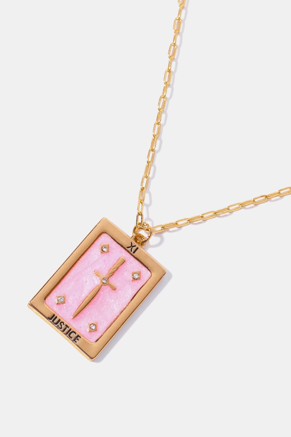 Tarot Card Pendant Copper Necklace - Coco and lulu boutique