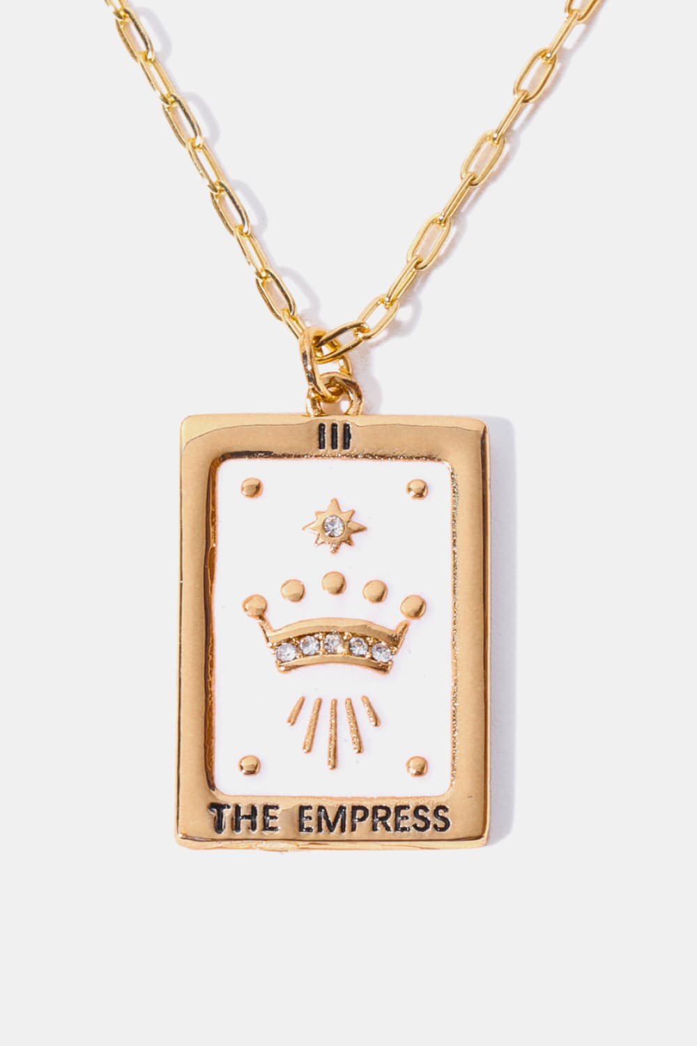 Tarot Card Pendant Copper Necklace - Coco and lulu boutique