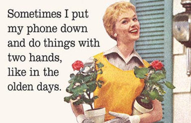 Magnet-Sometimes I put my phone down and do... - Coco and lulu boutique