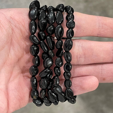 Oval Small Nugget  Gemstone Bracelet - Coco and lulu boutique
