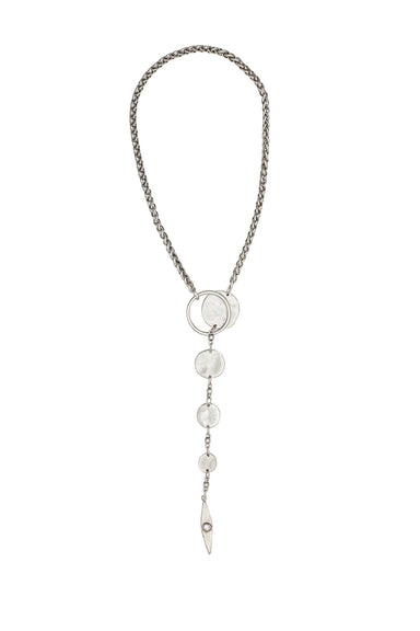 Handmade Aurora Pewter Necklace - Coco and lulu boutique