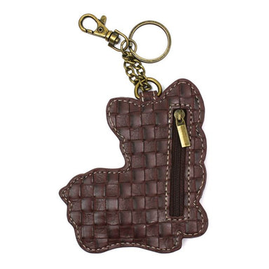 Cute Corgi Key Chain with Metal Embellishments - Coco and lulu boutique