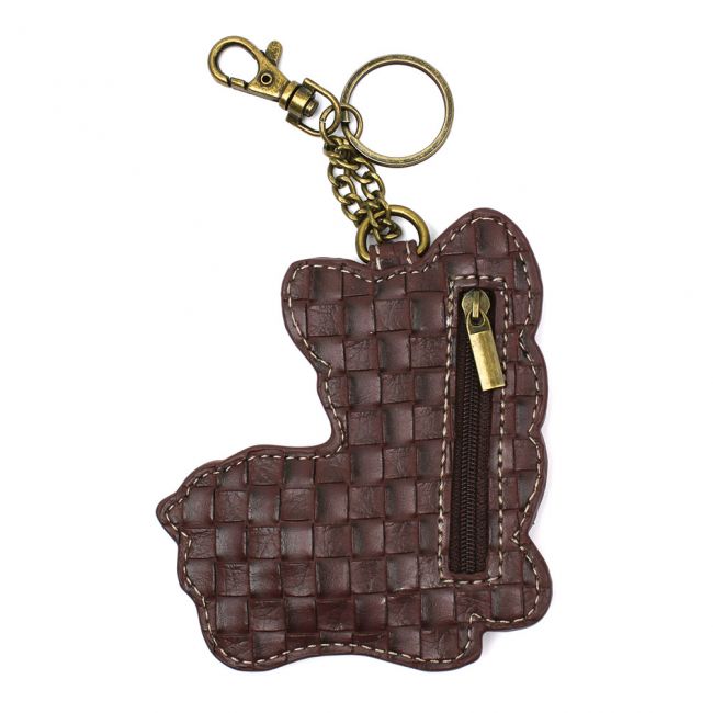 Cute Corgi Key Chain with Metal Embellishments - Coco and lulu boutique