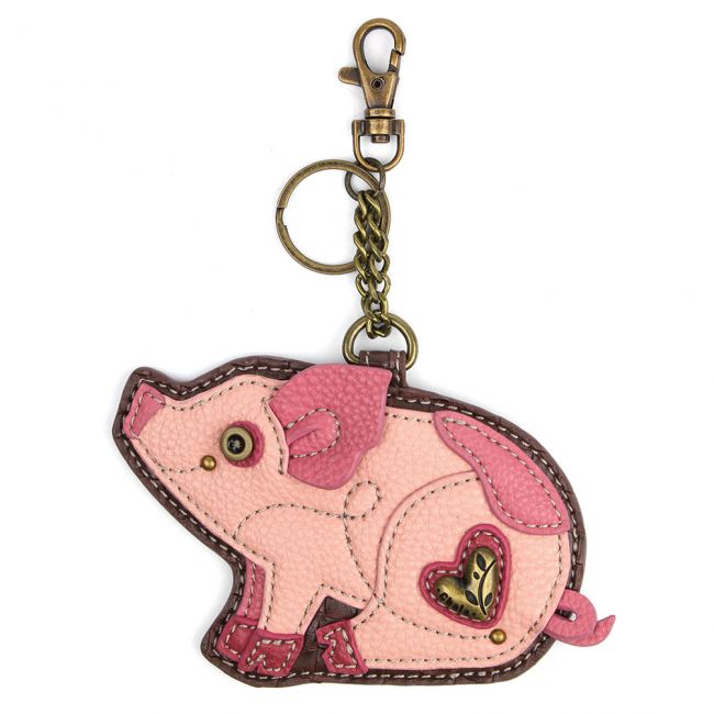 Pink Pig Collactable Key Chain - Coco and lulu boutique