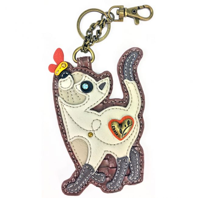 Pretty Kitty Cat Collectable Key Chain - Coco and lulu boutique