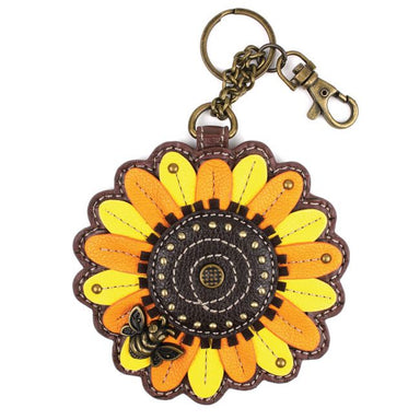 Sunflower and Bumble Bee Collectable Key Chain - Coco and lulu boutique