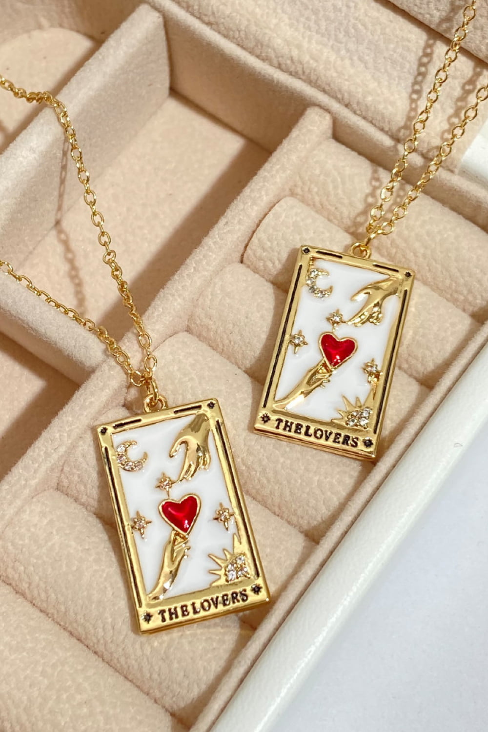 Tarot Card Pendant Stainless Steel Necklace - Coco and lulu boutique