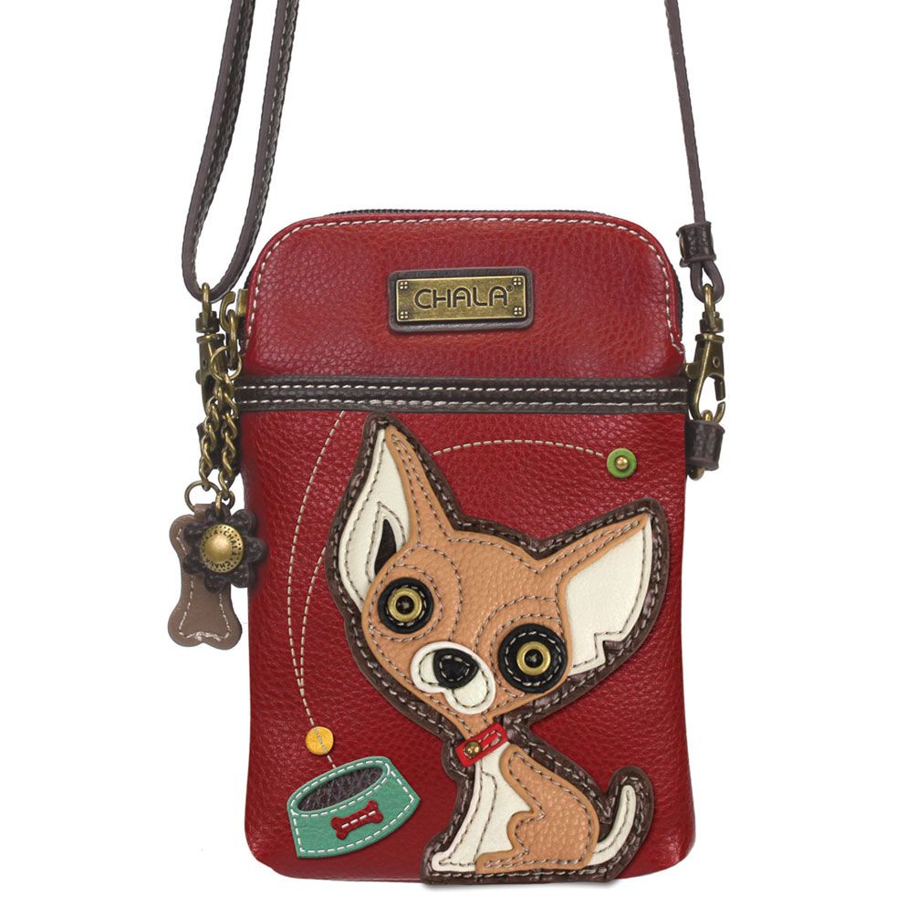 Chihuahua Collectable Crossbody Cell Phone Bag - Coco and lulu boutique