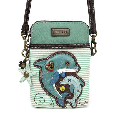 Dolphin Collectable Crossbody Cell Phone Bag - Coco and lulu boutique