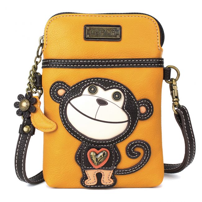 Monkey Love Collectable Cell Phone Crossbody Bag - Coco and lulu boutique