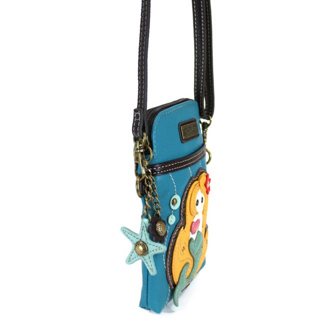 Mermaid Collectable Cellphone Crossbody Bag - Coco and lulu boutique