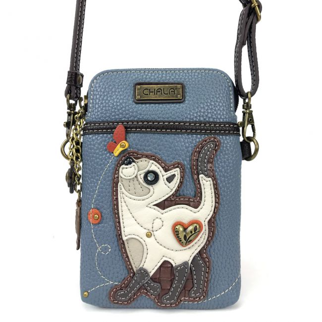 Pretty Kitty Cat Collectable Cellphone Crossbody Bag - Coco and lulu boutique