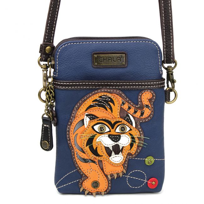 Tiger Collectable Cellphone Crossbody Bag - Coco and lulu boutique