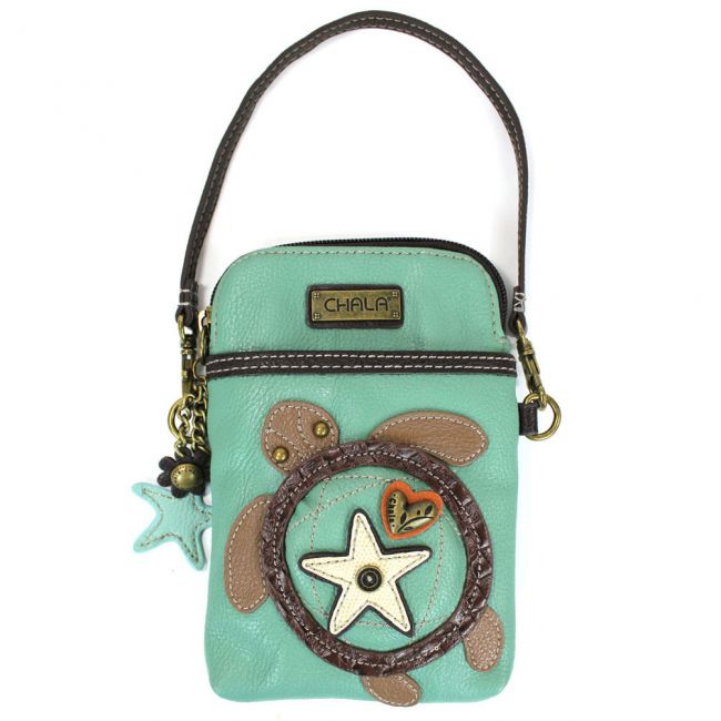 Sea Turtle Collectable Cell Phone Crossbody Bag - Coco and lulu boutique