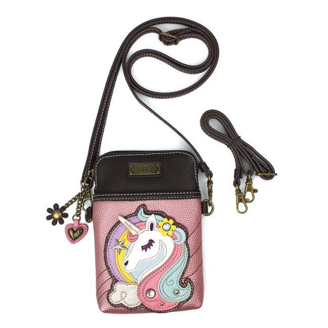 Whimsy Unicorn Crossbody Cell Phone Bag - Coco and lulu boutique