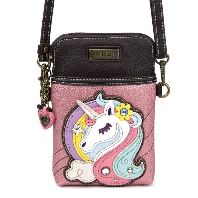 Whimsy Unicorn Crossbody Cell Phone Bag - Coco and lulu boutique