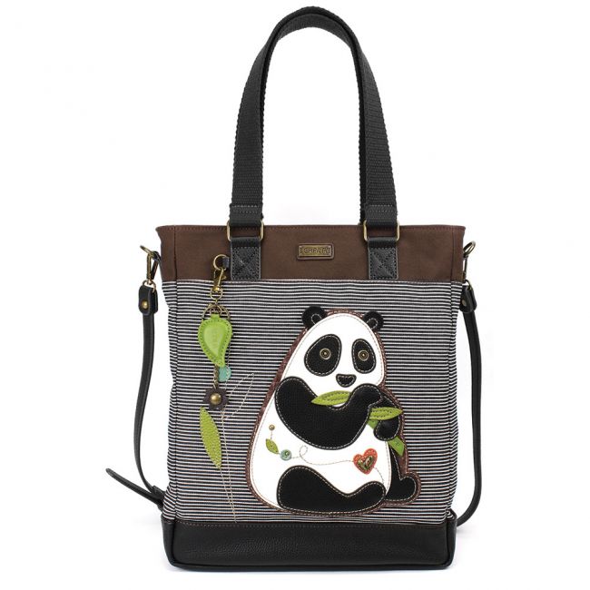 Panda Stripe collectable Wok Tote Bag - Coco and lulu boutique