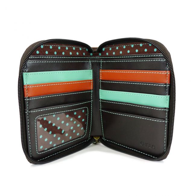 Monkey Collectable Zip Around Wallet - Coco and lulu boutique