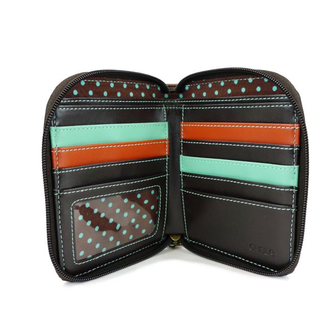 Sea Turtle Collectable zipper wallet - Coco and lulu boutique