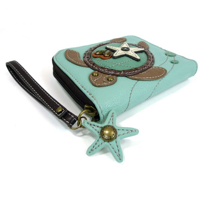 Sea Turtle Collectable zipper wallet - Coco and lulu boutique