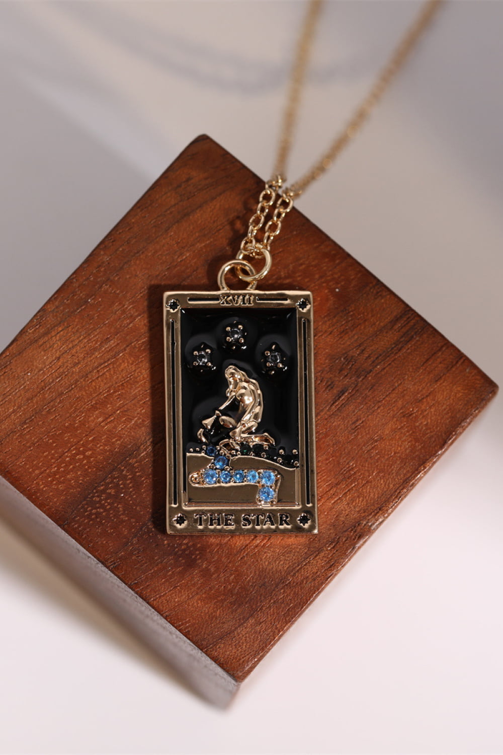 Tarot Card Pendant Stainless Steel Necklace - Coco and lulu boutique