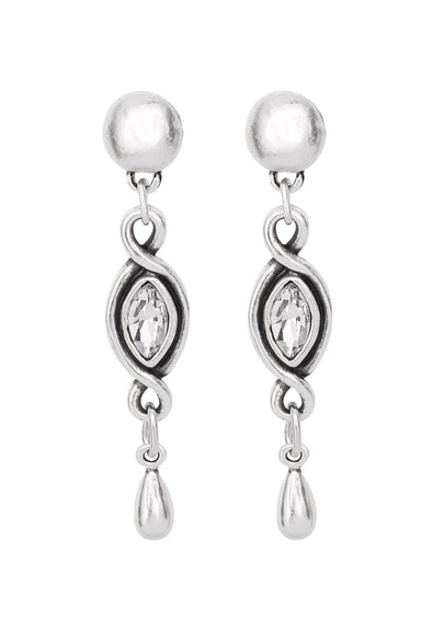 Elsa Handmade Pewter Earrings - Coco and lulu boutique