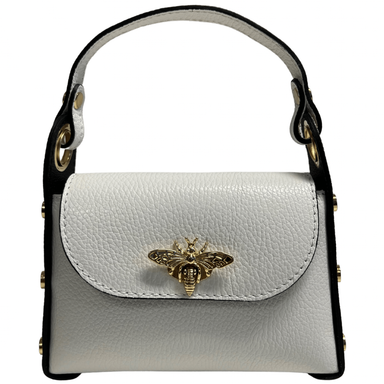 Modarno mini borsa in Vera pelle dollaro con chiusura a mosc - Coco and lulu boutique