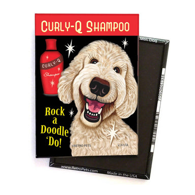 Rock a Doodle Retro Pet Dog Magnet - Coco and lulu boutique